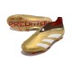 Adidas Predator Elite Laceless FG Nouvelle Or Blanc