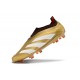 Adidas Predator Elite Laceless FG Nouvelle Or Blanc