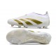 Adidas Predator Elite Laceless FG Nouvelle Blanc Or