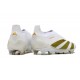 Adidas Predator Elite Laceless FG Nouvelle Blanc Or