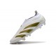 Adidas Predator Elite Laceless FG Nouvelle Blanc Or