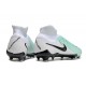 Chaussure Nike Phantom Luna II Elite FG Vert Blanc Noir