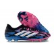 Crampons adidas Copa Pure 2+ Elite FG Cuir Encre Légende Blanc Ftwr Rose Solaire