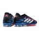 Crampons adidas Copa Pure 2+ Elite FG Cuir Encre Légende Blanc Ftwr Rose Solaire