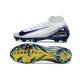 Nike Zoom Mercurial Superfly X Elite FG Blanc Bleu