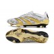 Chsussure Adidas Predator Elite FG Or Blanc Gris