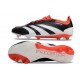 Chsussure Adidas Predator Elite FG Noir Blanc Rouge