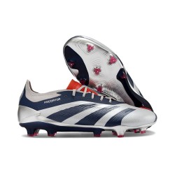 Chsussure Adidas Predator Elite FG Argent Bleu