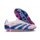 Chsussure Adidas Predator Elite FG Rose Bleu Blanc