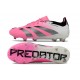 Chsussure Adidas Predator Elite FG Rose Blanc Noir