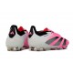 Chsussure Adidas Predator Elite FG Rose Blanc Noir
