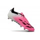 Chsussure Adidas Predator Elite FG Rose Blanc Noir