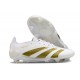 Chsussure Adidas Predator Elite FG Blanc Or