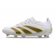 Chsussure Adidas Predator Elite FG Blanc Or