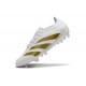 Chsussure Adidas Predator Elite FG Blanc Or