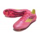 Crampon de Foot adidas F50 Elite FG Rosa Amarillo