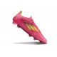 Crampon de Foot adidas F50 Elite FG Rosa Amarillo