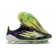 Crampon de Foot adidas F50 Elite FG Fast Reborn - Violet Blanc Lucid Lemon