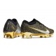 Nouvelle Nike Zoom Mercurial Vapor XV Elite FG Noir Argent Or