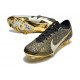 Nouvelle Nike Zoom Mercurial Vapor XV Elite FG Noir Argent Or