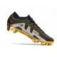 Nouvelle Nike Zoom Mercurial Vapor XV Elite FG Noir Argent Or
