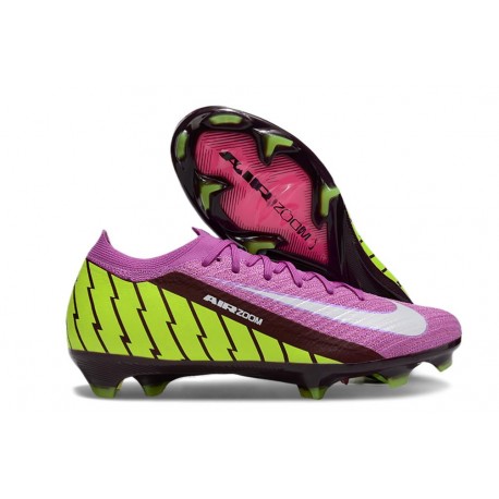 Nike Mercurial Vapor XVI Elite FG Nouvelle Violet Vert Blanc