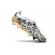 Chaussure Adidas Predator Elite FT FG Blanc Or Gris
