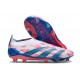 Adidas Predator Elite Laceless FG Nouvelle Blanc Ftwr Bleu Solaire Rose Solaire