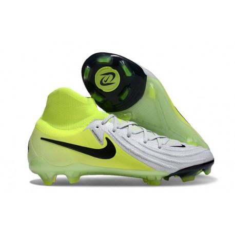 Chaussure Nike Phantom Luna II Elite FG Argent Métallique Noir Volt