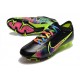 Nouvelle Nike Zoom Mercurial Vapor XV Elite FG Noir Blanc Vert