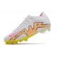 Nouvelle Nike Zoom Mercurial Vapor XV Elite FG Blanc Rose Jaune