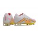 Nouvelle Nike Zoom Mercurial Vapor XV Elite FG Blanc Rose Jaune