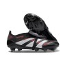 Chaussures Adidas Predator Elite FT FG Noir Gris Quatre Rouge Lucide
