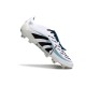 Chaussures Adidas Predator Elite FT FG Blanc Noir Bleu