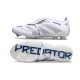 Chaussures Adidas Predator Elite FT FG Blanc Argent Métallique Royal Vif