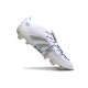 Chaussures Adidas Predator Elite FT FG Blanc Argent Métallique Royal Vif