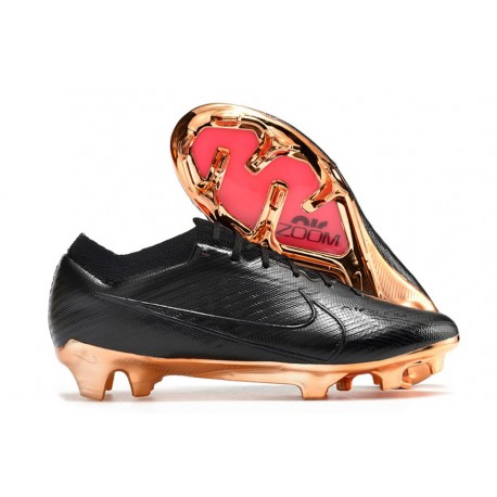 Nouvelle Nike Zoom Mercurial Vapor XV Elite FG Noir Cuivre Métallique
