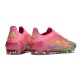 adidas F50 Elite LL FG Nouvelle Rose Jaune Violet