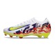 Nike Zoom Mercurial Vapor 16 Elite FG Blanc Jaune Violet Rouge