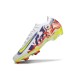 Nike Zoom Mercurial Vapor 16 Elite FG Blanc Jaune Violet Rouge