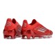 adidas F50 Elite LL FG Nouvelle Rouge Argent