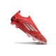 adidas F50 Elite LL FG Nouvelle Rouge Argent