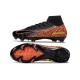 Nike Zoom Mercurial Superfly X Elite FG Noir Orange Jaune
