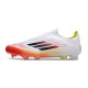 adidas F50 Elite LL FG Nouvelle Blanc Noir Jaune Solaire Rouge