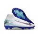 Nike Zoom Mercurial Superfly X Elite FG Blanc Noir Bleu