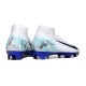 Nike Zoom Mercurial Superfly X Elite FG Blanc Noir Bleu
