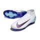 Nike Zoom Mercurial Superfly X Elite FG Blanc Noir Bleu
