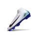 Nike Zoom Mercurial Superfly X Elite FG Blanc Noir Bleu
