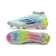 Chaussures adidas F50 Elite Mid FG Stellar Icon - Bleu Jaune