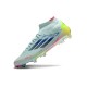 Chaussures adidas F50 Elite Mid FG Stellar Icon - Bleu Jaune